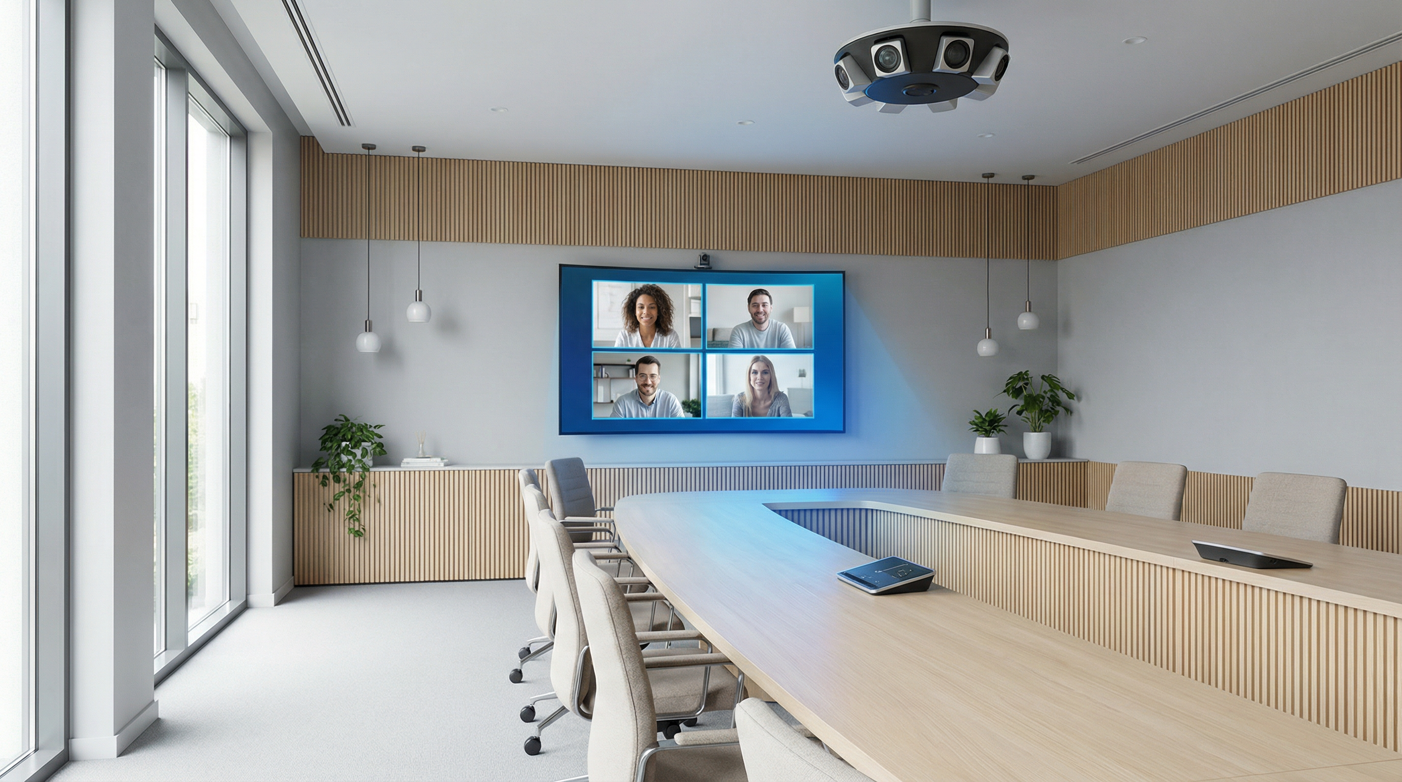 Modern conference room